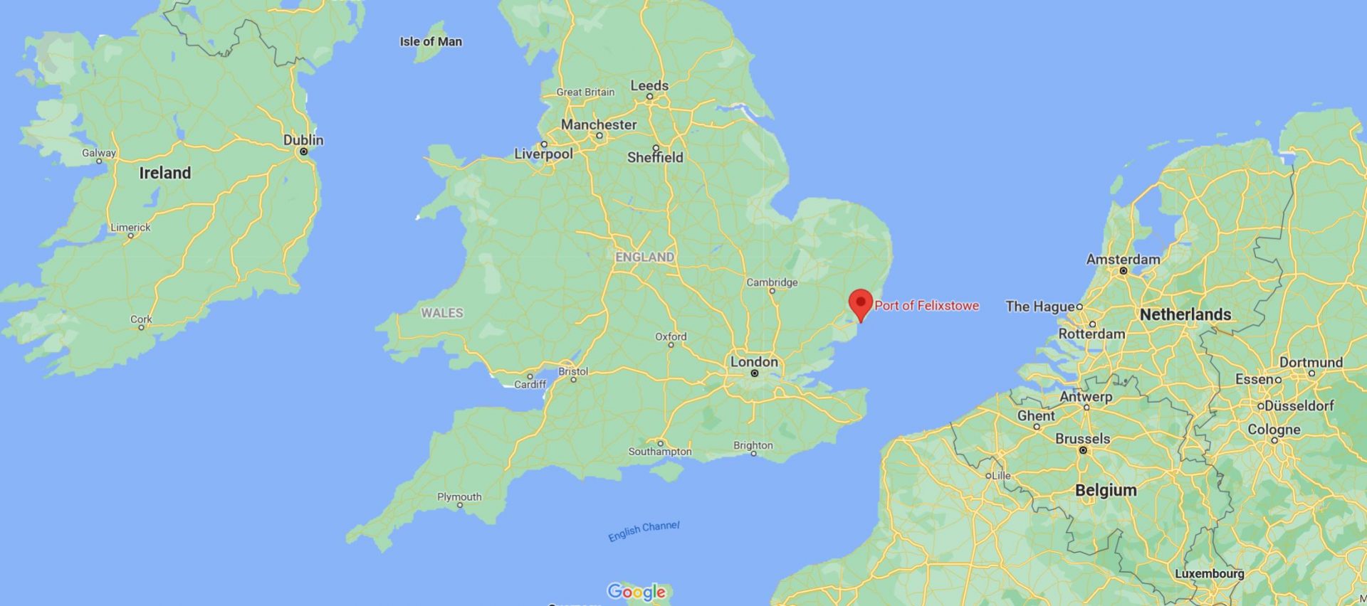 The Largest Ports in the UK Logistics Ireland